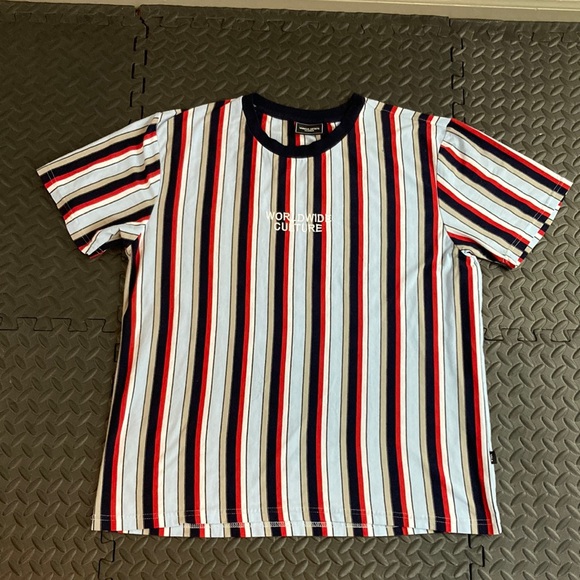 WORLD WIDE CULTURE Men’s Tee shirt size L - Picture 1 of 9